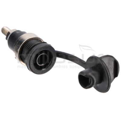 ENCHUFE. CONECTOR 12V NEGRO GI4000 (12) - motoscamaralweb.com