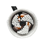 CEPILLO ROTATIVO PARA LIMPIEZA HIDROLIMPIADORA H1500. H1650. H1800 (diametro rosca Ø22mm) - motoscamaralweb.com