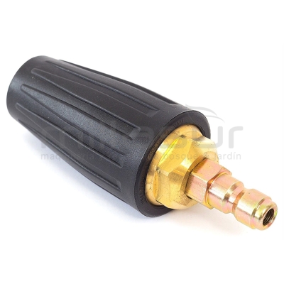 BOQUILLA ROTATIVA LATON 3000PSI HIDROLIMPIADORA PRESION 1/4 - motoscamaralweb.com