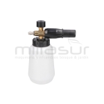 BOQUILLA Y DEPÓSITO PARA JABON-ESPUMA HIDROLIMPIADORA (ENCHUFE RAPIDO 1/4 - 4000psi) - H1950 - motoscamaralweb.com