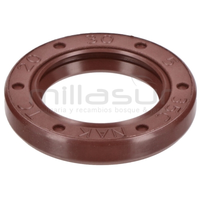 RETÉN CIGÜEÑAL LADO VOLANTE 12X20X5 M445HXP (14) - M455HXP (18) - motoscamaralweb.com