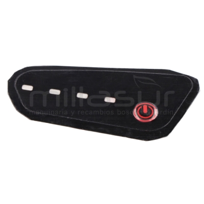 PEGATINA INDICADOR BATERIA CARGA (ON-OFF) MB300 (10) - motoscamaralweb.com