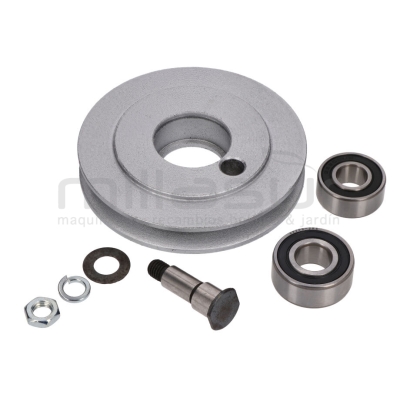 POLEA CON RODAMIENTO EXCENTRICO PARA PEINE MC1001-001 - motoscamaralweb.com