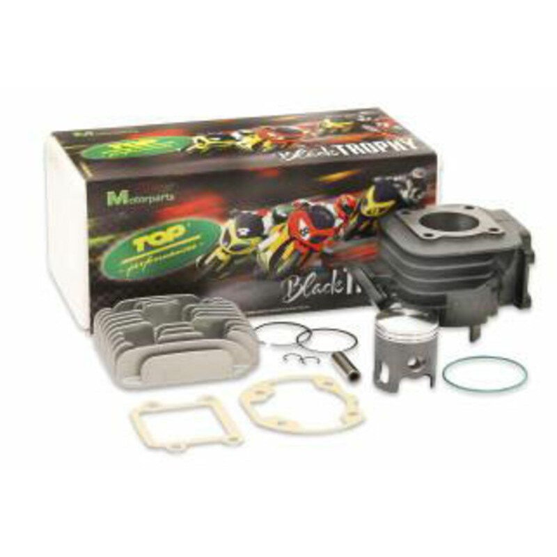 Kit cilindro completo hierro TOP PERFORMANCES Black Trophy Ø40mm - Minarelli vertical - motoscamaralweb.com Kit cilindro completo hierro TOP PERFORMANCES Black Trophy Ø40mm - Minarelli vertical - motoscamaralweb.com