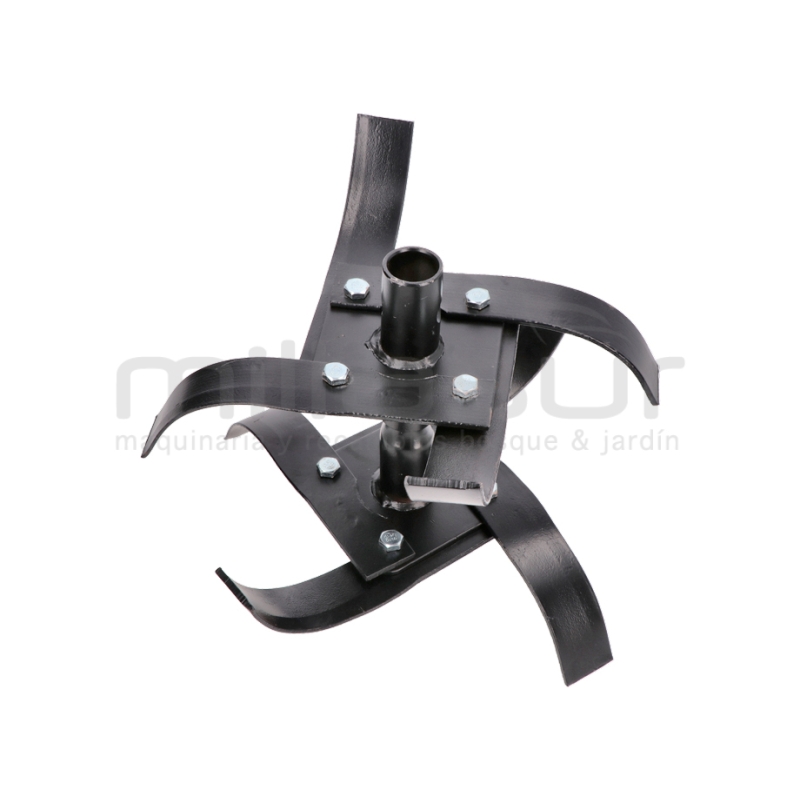 JUEGO CUCHILLAS COMPLETO MC200 (2 EJES + 16 CUCHILLAS) - motoscamaralweb.com