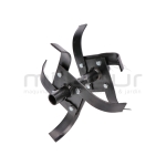 JUEGO CUCHILLAS COMPLETO MC200 (2 EJES + 16 CUCHILLAS) - motoscamaralweb.com