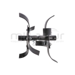 JUEGO CUCHILLAS COMPLETO MC200 (2 EJES + 16 CUCHILLAS) - motoscamaralweb.com