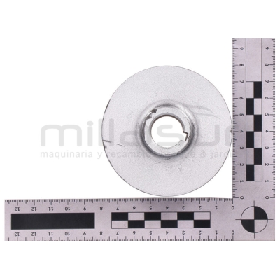 POLEA SALIDA MOTOR (76mm exterior) - motoscamaralweb.com