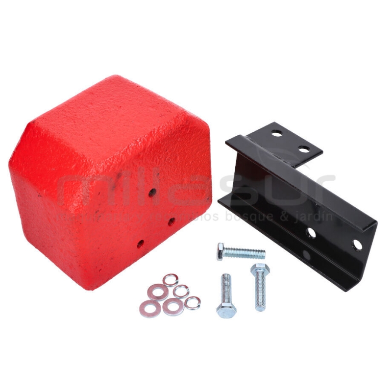 CONTRAPESO FRONTAL MOTOAZADA MC500 (10KG) - motoscamaralweb.com