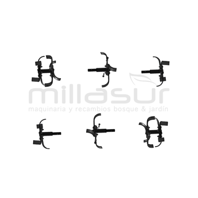 JUEGO CUCHILLAS Y EJES MC700 (SET COMPLETO CON AMBOS LADOS) - motoscamaralweb.com