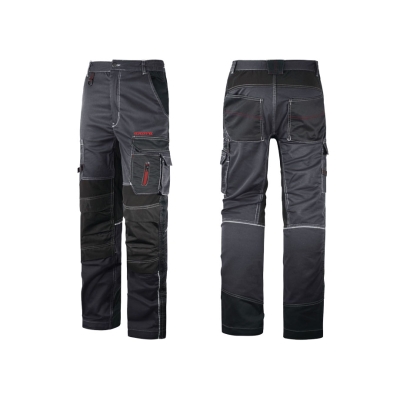 PANTALON TALLER GRIS Y NEGRO ANOVA TALLA 52 XXL - motoscamaralweb.com
