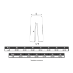 PANTALON TALLER GRIS Y NEGRO ANOVA TALLA 52 XXL - motoscamaralweb.com