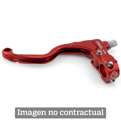 Tirador de embrague a cable. Maneta tipo 5. Color NEGRO. (CC5B) - motoscamaralweb.com