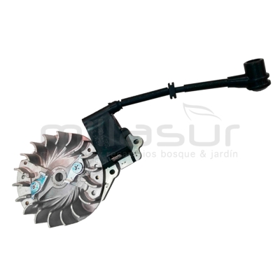 KIT BOBINA + VOLANTE MAGNETICO MG2600 - MG2500 - MG25-12A - motoscamaralweb.com