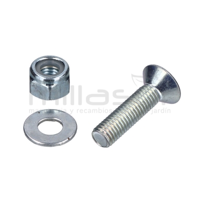 TORNILLO Y TUERCA CUCHILLA TAMBOR BIO150PTO (3-5-6) - motoscamaralweb.com