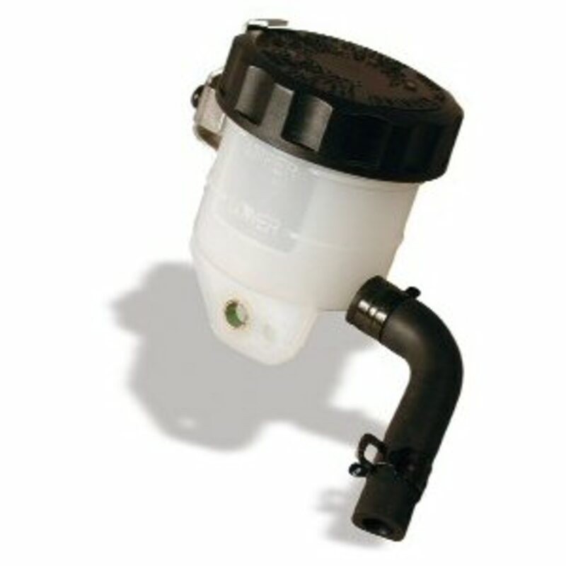 Depósito para bomba de freno NISSIN salida 45º soporte vertical- motos Depósito para bomba de freno NISSIN salida 45º soporte vertical- motos