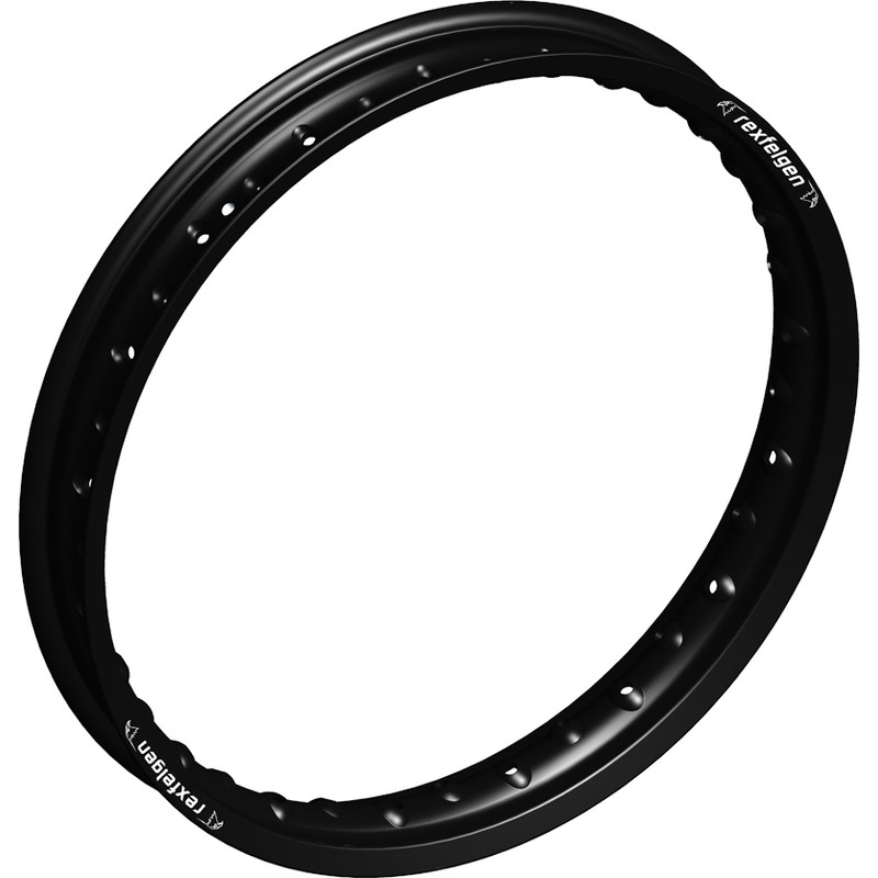 Llanta delantera RFX 21x1.60x36 . negra. para rueda completa - motoscamaralweb.com