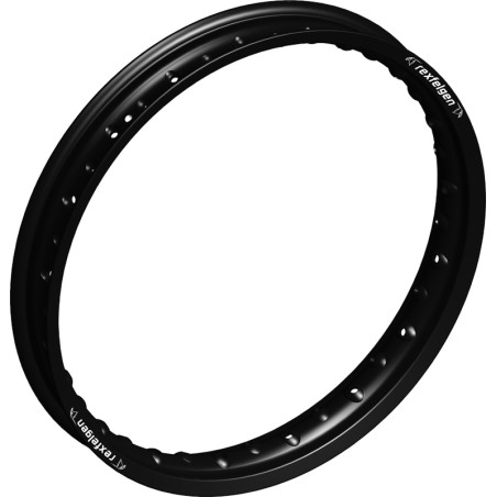 Llanta delantera RFX 21x1.60x36 . negra. para rueda completa - motoscamaralweb.com