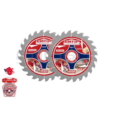 SET 2 DISCOS WIDIA 165 MM -24 DIENTES SIERRA CIRCULAR ELCS201650 - motoscamaralweb.com