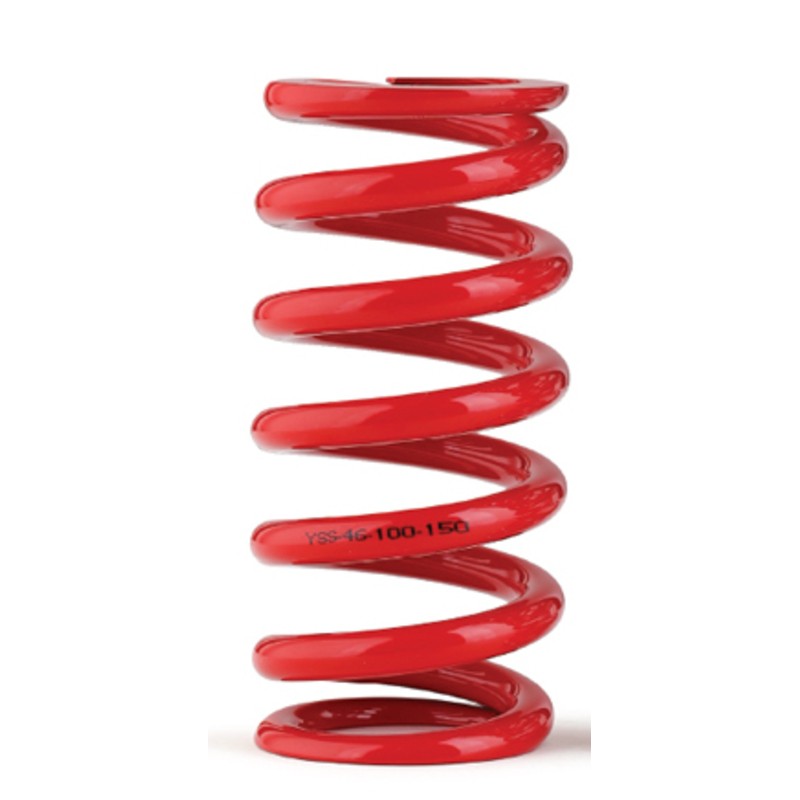 Muelle de amortiguador trasero YSS progresivo rojo 63-75-98-250 - motoscamaralweb.com
