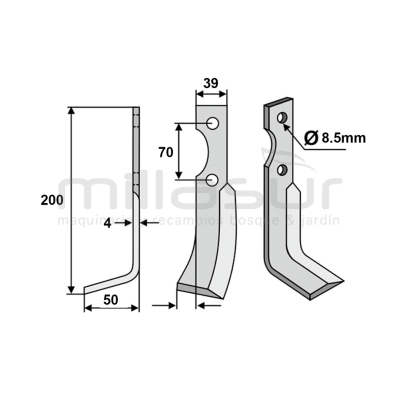 CUCHILLAS IZQUIERDA - motoscamaralweb.com