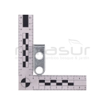 CHAPA SOPORTE PALANCA POMO SENTIDO MARCHAS (I321) MTC340 - motoscamaralweb.com