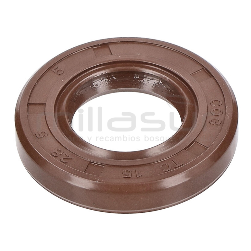 RETEN EJE SALIDA EMBRAGUE 15x28x5 (A3) MTC340. MTC340B - motoscamaralweb.com