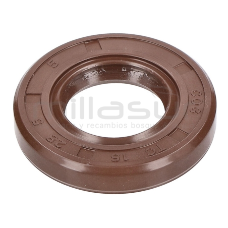 RETEN EJE SALIDA EMBRAGUE 15x28x5 (A3) MTC340. MTC340B - motoscamaralweb.com