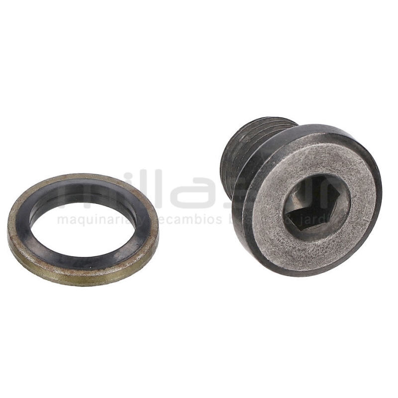 TAPON VACIADO CAMBIO M12x1.25 (A4) MTC340. MTC340B - motoscamaralweb.com