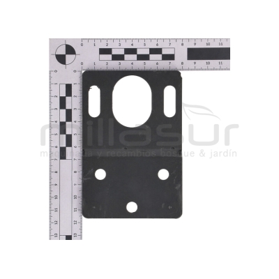 CHAPA SOPORTE CASQUILLO CABLE DESBLOQUEO VOLQUETE OR7320 (H6) - motoscamaralweb.com