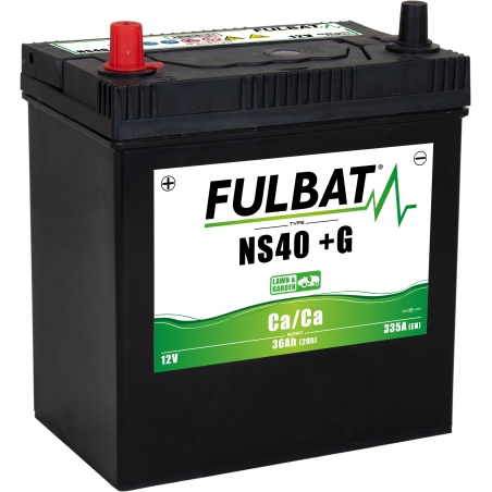 BATERIA CALCIO (CA/CA) NS40 SIN MANTEN. 36AH ( 195 x 126 x 221 ) +IZQ. - motoscamaralweb.com