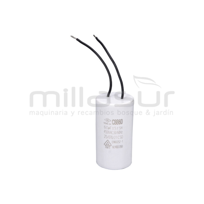 CONDENSADOR 450V 60uF CL700 (50-7) - motoscamaralweb.com
