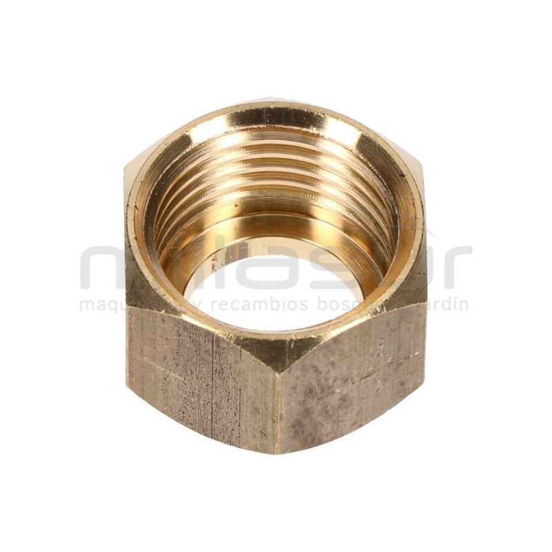 TUERCA CONECTOR MANGUERA 1/2 - motoscamaralweb.com