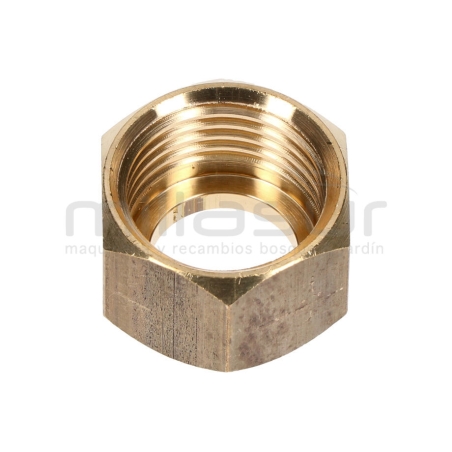 TUERCA CONECTOR MANGUERA 1/2 - motoscamaralweb.com
