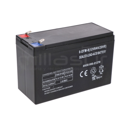 BATERÍA 12V 8Ah MOCHILA P16B ( 6) - motoscamaralweb.com