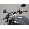 Torretas de manillar X-Bar Monster 696 2009. silv LSL 127D036SI - motoscamaralweb.com