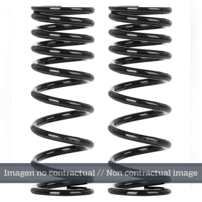 Muelle de amortiguador trasero YSS progresivo negro 46-30-50-180- moto