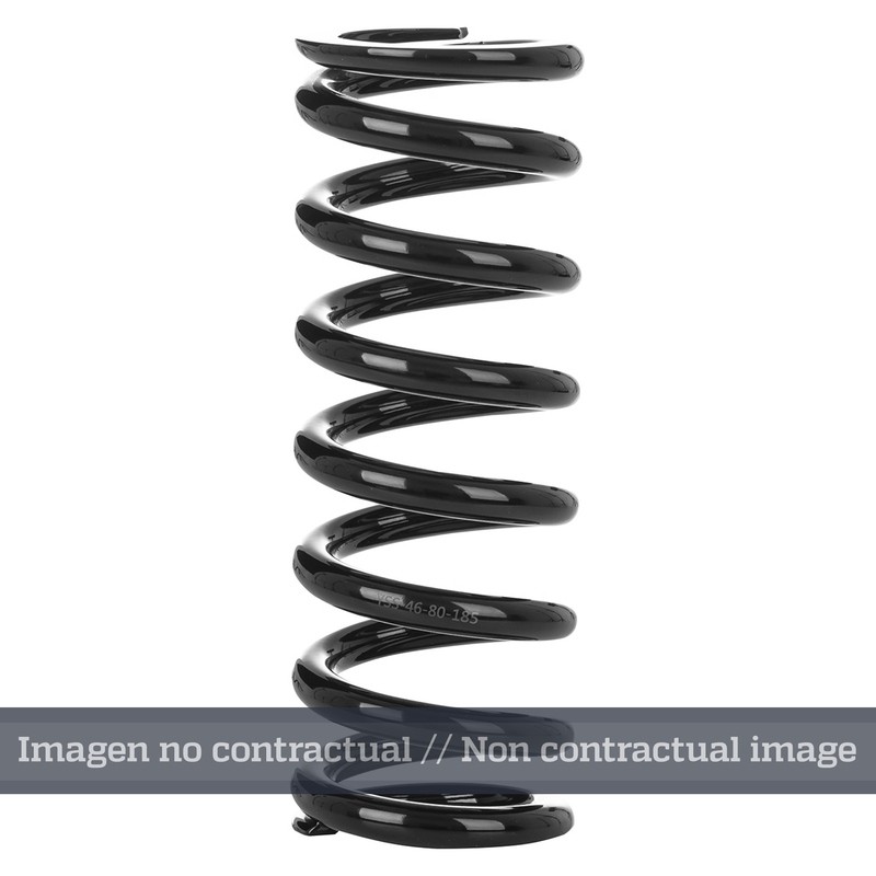 Muelle de amortiguador trasero YSS progresivo negro 46-45-60-220- moto Muelle de amortiguador trasero YSS progresivo negro 46-45-60-220- moto