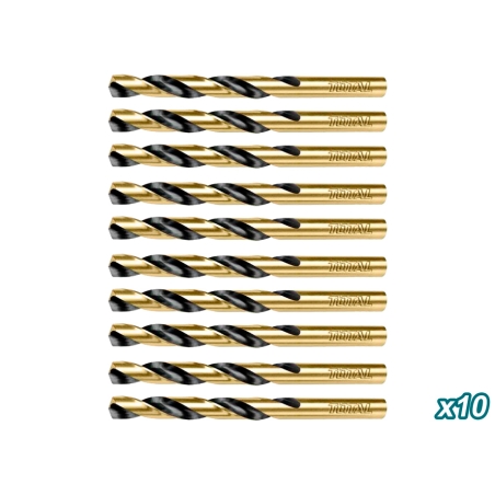 BOLSA 10 BROCAS TALADRO HSS (3MM - 61MM) - motoscamaralweb.com