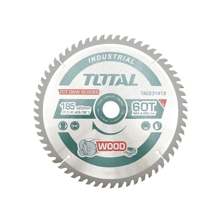 DISCO CORTE 60 DIENTES MADERA SIERRA CIRCULAR 185MM - 20MM - motoscamaralweb.com