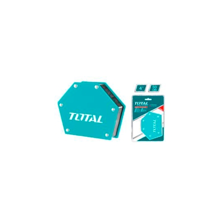 SOPORTE MAGNETICO PARA SOLDAR (DIFERENTES ANGULOS - 178x90x17.2 mm) TOTAL - motoscamaralweb.com