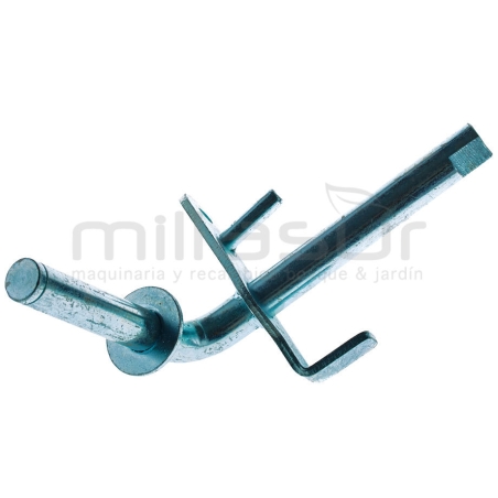 EJE RUEDA DELANTERA DERECA TC92. TC102 ( 05 07 ) - motoscamaralweb.com