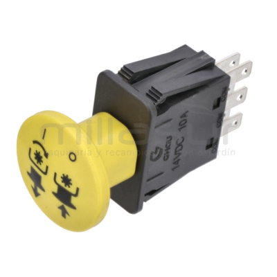 BOTON ACTIVACION CUCHILLAS TC86M. TC92H. TC98LH (12). TC102H (16). TC108LH (14) - motoscamaralweb.com