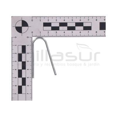 PASADOR SUJECCION PALANCA FRENO DE MANO TC86M (38). TC92H (41). TC102H (43). TC108LH (43) - motoscamaralweb.com