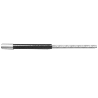 Funda cable acero laminado color negro ALHONGA - Caja de 30m - motoscamaralweb.com