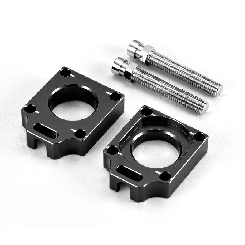 Tensores de eje trasero Suzuki negro V PARTS - motoscamaralweb.com Tensores de eje trasero Suzuki negro V PARTS - motoscamaralweb.com