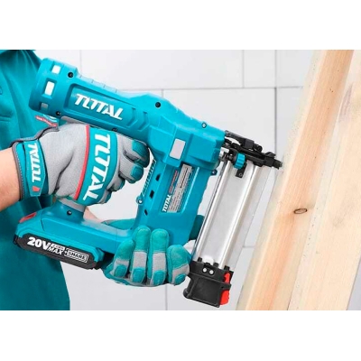 CLAVADORA BATERIA TOTAL 20V P20S (CON 2 BATERIAS 2Ah. CARGADOR. MALETIN) - motoscamaralweb.com