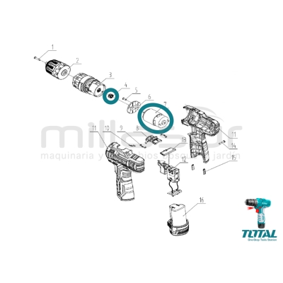 MOTOR TALADRO TDLI12325 ( 4. 7) - motoscamaralweb.com