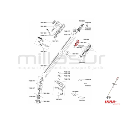 GATILLO ENCENDIDO TE1000 (1665) - motoscamaralweb.com