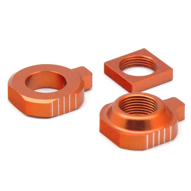 Tensores de eje trasero ART KTM/Husqvarna naranja - motoscamaralweb.com Tensores de eje trasero ART KTM/Husqvarna naranja - motoscamaralweb.com
